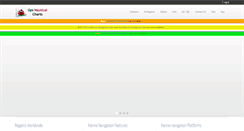 Desktop Screenshot of gpsnauticalcharts.com